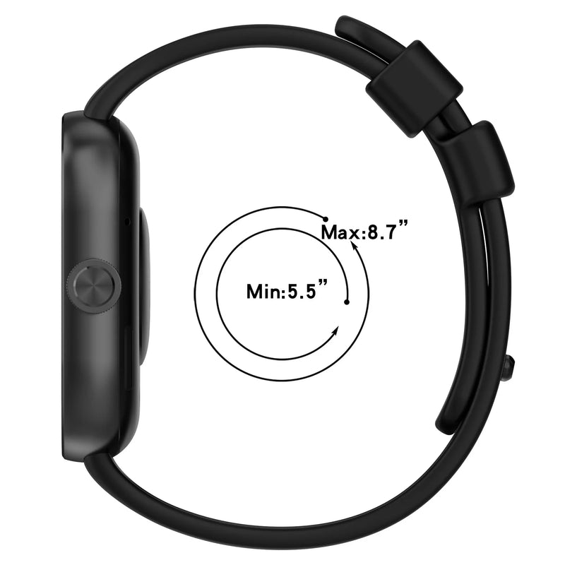 Smart whatch relogio  inteligente 4 acessórios, pulseira esporte macio para substituição